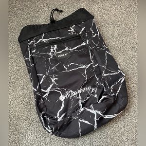 Vooray x Pure Barre Cinch Backback Marble Pattern